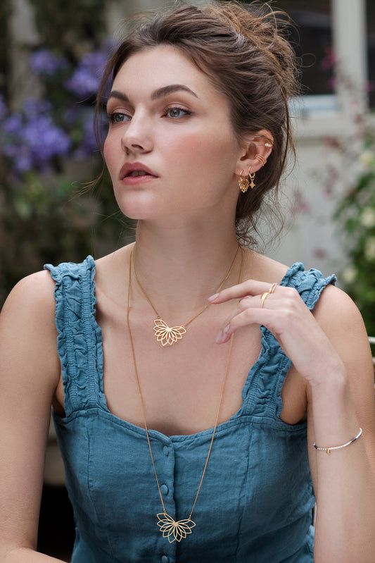 Collier Dahlia long
