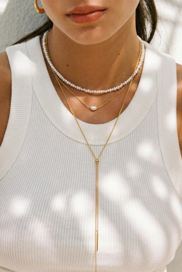 Collier Single Pearl