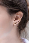 Boucles d'oreilles Daffodil Double