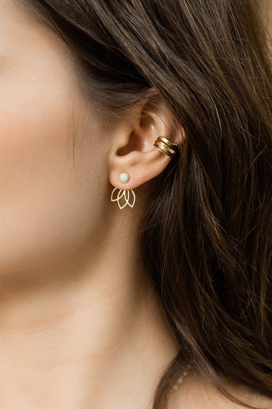 Boucles d'oreilles Lotus Jacket