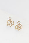 Boucles d'oreilles Lotus Post