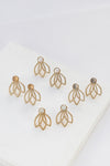 Boucles d'oreilles Lotus Post