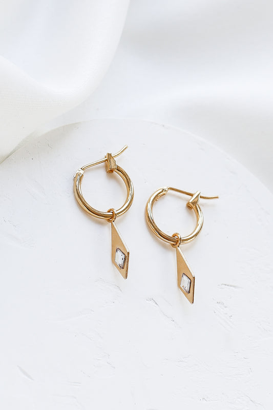 Boucles d'oreilles Rockfeller Hoop