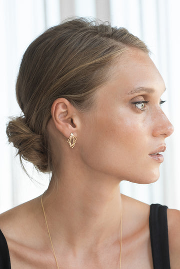 Boucles d'oreilles Metro Post