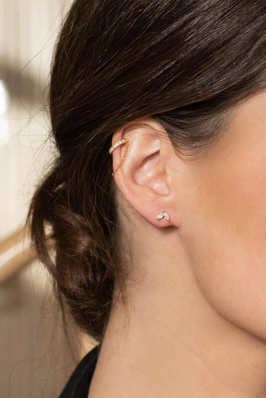 Boucles d'oreilles Zoé post