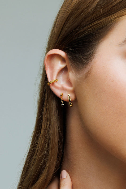 Boucles d'oreilles Zen hoop