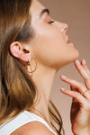 Boucles d'oreilles Zen hoop