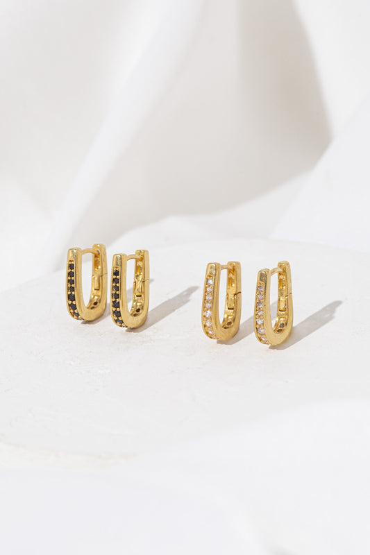 Boucles d'oreilles Zen hoop