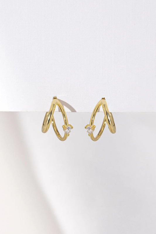 Boucles d'oreilles Jupiter hoop