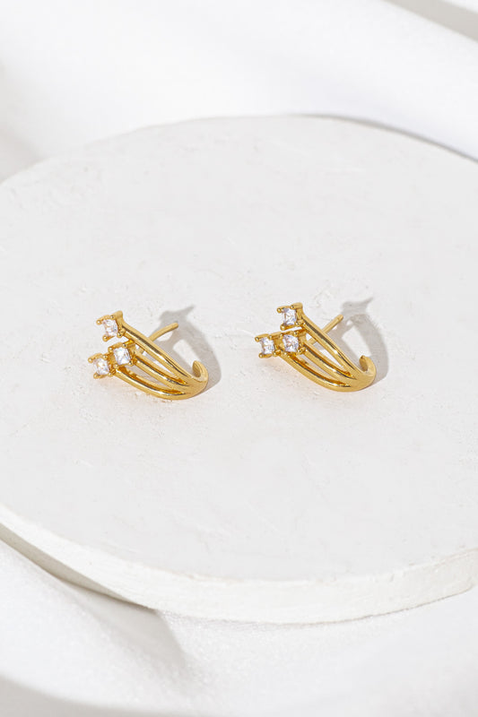 Boucles d'oreilles Midnight Post
