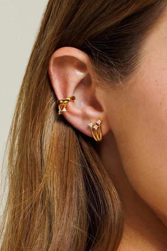 Boucles d'oreilles Midnight Post