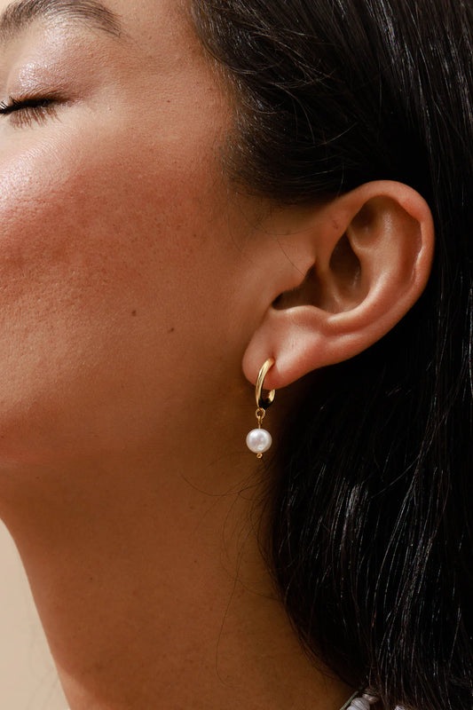 Boucles d'oreilles Luna pearl