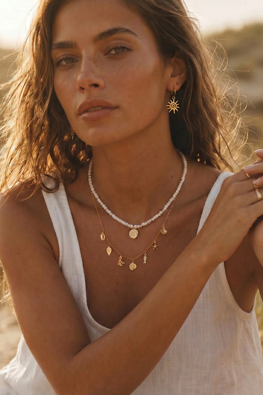 Boucles d'oreilles Soleil