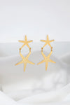 Boucles d'oreilles Starfish
