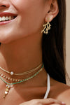 Boucles d'oreilles Coral