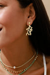 Boucles d'oreilles Coral