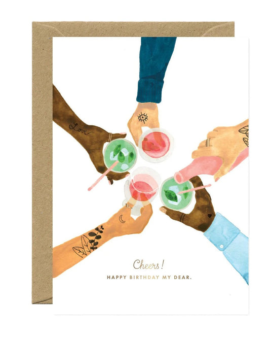 Carte postale Birthday Cheers