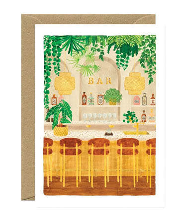 Carte postale Bar