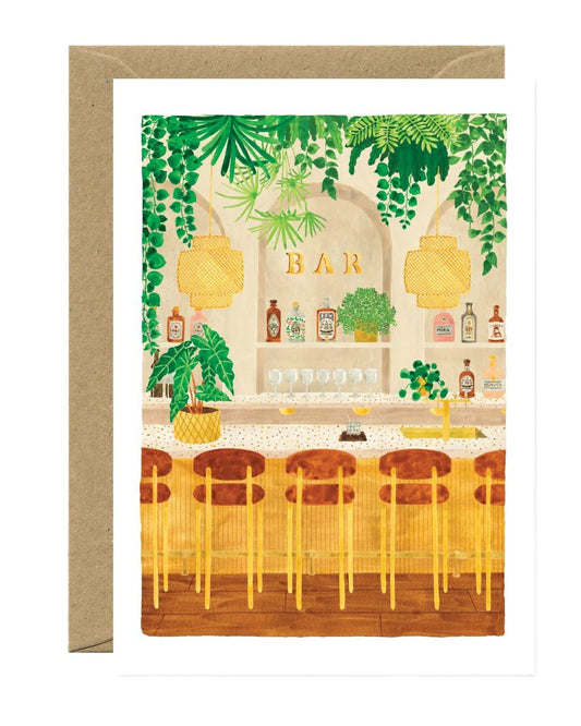 Carte postale Bar