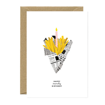 Carte postale Happy Crunchy Birthday