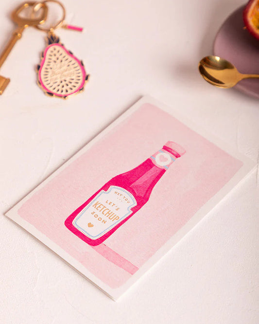 Carte postale Ketchup Soon