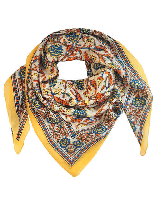 Foulard Daya jaune