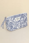 Trousse Amour - Toile de Jouy bleu