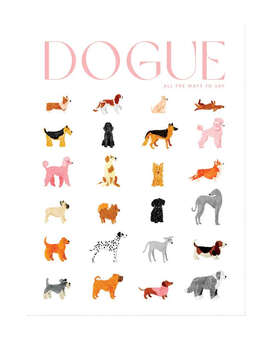 Petite affiche Dogue