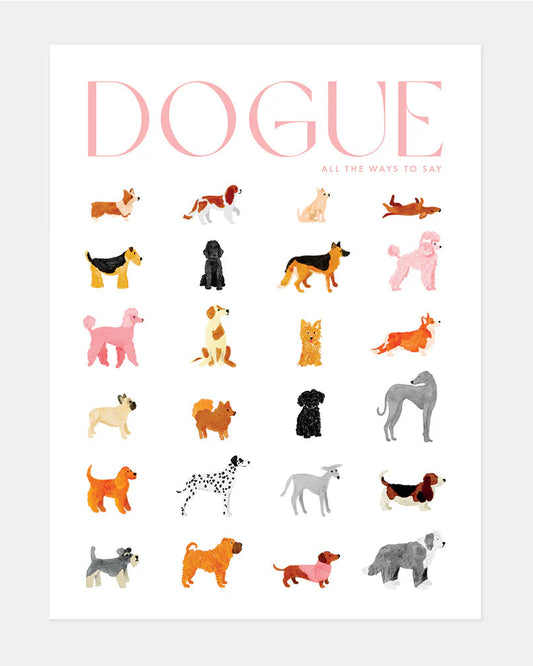 Petite affiche Dogue
