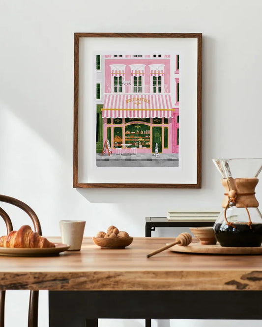 Petite affiche Pink Bakery