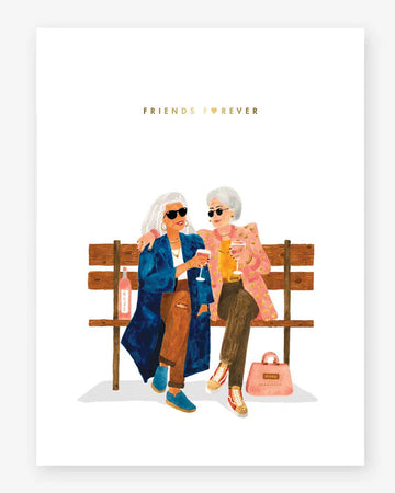 Petite affiche Friends Forever