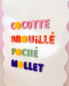 Affiche Cocotte Brouillé Poché Mollet
