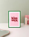 Affiche A5 Kiss Kiss