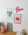 Affiche A5 Kiss Kiss