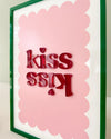 Affiche A5 Kiss Kiss
