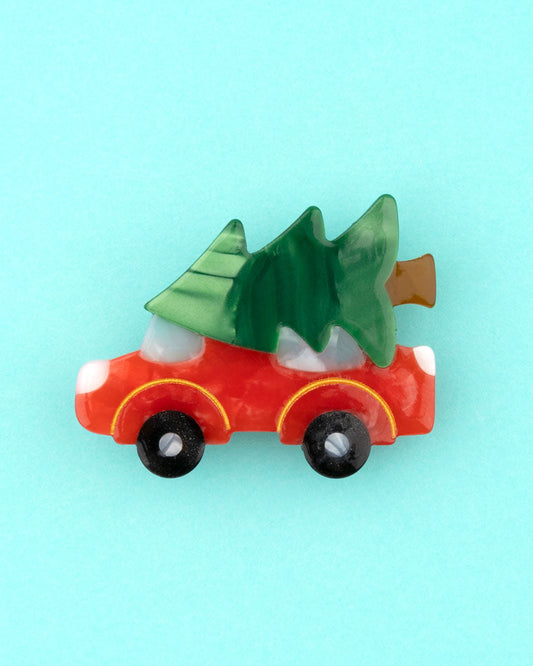 Barrette Voiture sapin