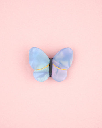 Barrette Papillon Lavande