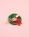 Barrette Couronne sapin