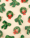 Barrette Couronne sapin