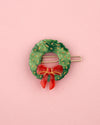 Barrette Couronne sapin