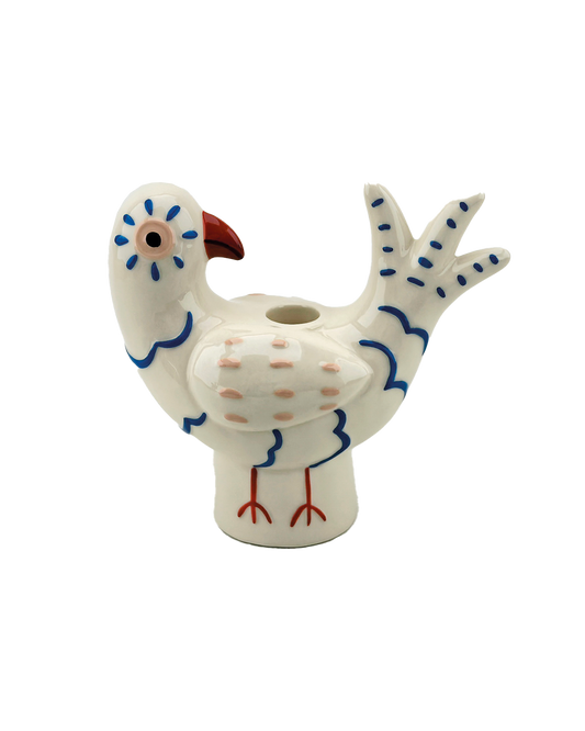 Bougeoir Oiseau blanc