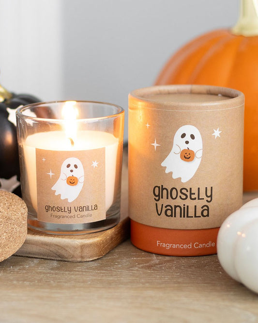 Bougie d'Halloween Ghostly Vanilla