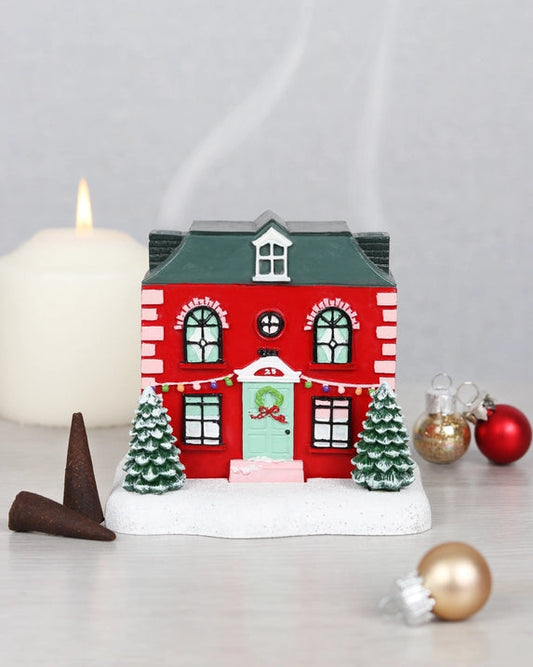 Brûleur d'encens Maison de Noël