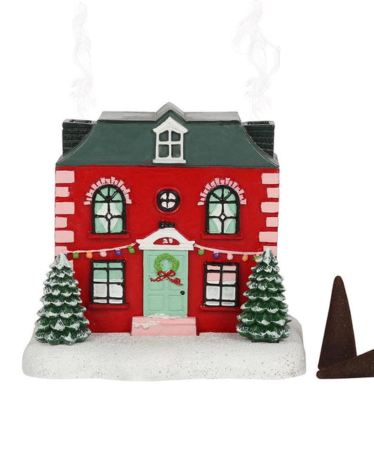 Brûleur d'encens Maison de Noël