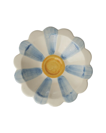 Coupelle fleur bleue