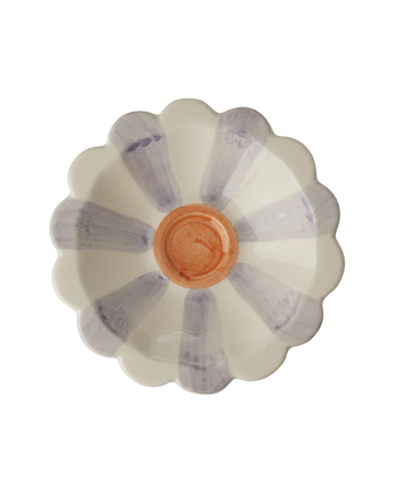 Coupelle fleur mauve