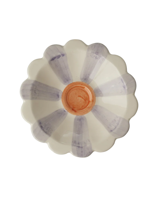 Coupelle fleur mauve