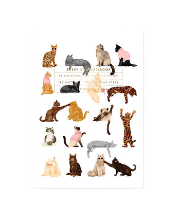 Cahier A5 - Meow.