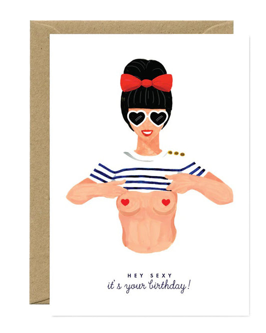 Carte postale Sexy Happy Birthday