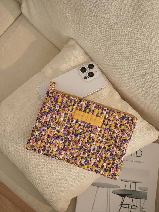 Pochette Champs doré